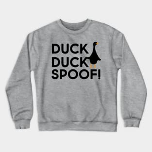 Duck Duck Spoof Duck Lover Crewneck Sweatshirt